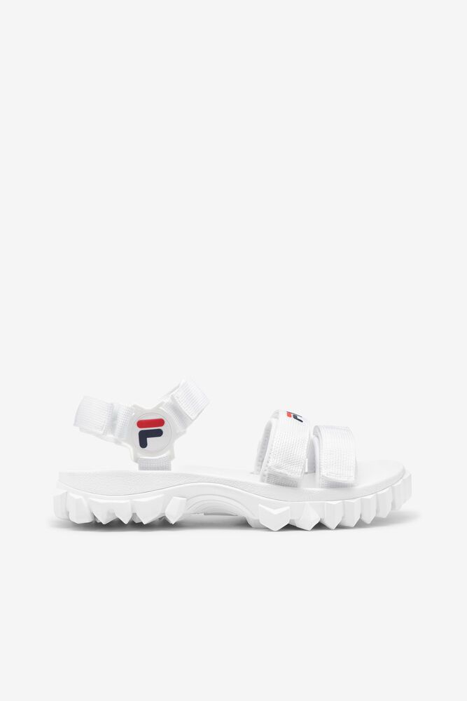 Fila Sandals Womens White - Yak - Philippines 9732041-BS